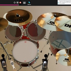 AD/DC - Thunderstruck (Buzzing Rocks on drums 🥁)