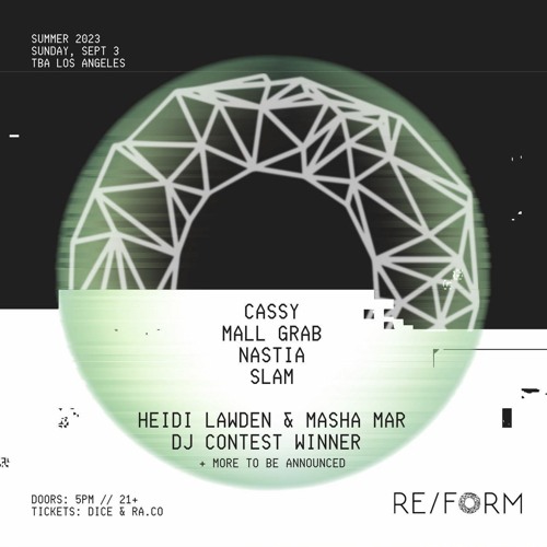 RE/FORM Summer 2023 Contest: Gestalt DJ