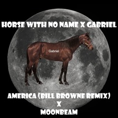 America - Horse with no Name (Bill Browne Remix) vs Moonbeam - Gabriel (mashup by M4U / / RHYTHM1X)