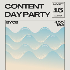 Content Day 8.16.25