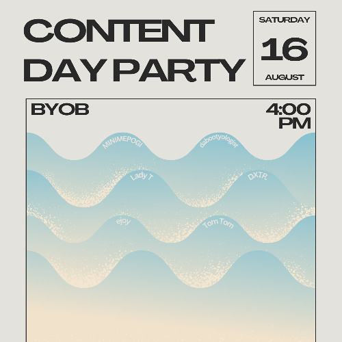 Content Day 8.16.25