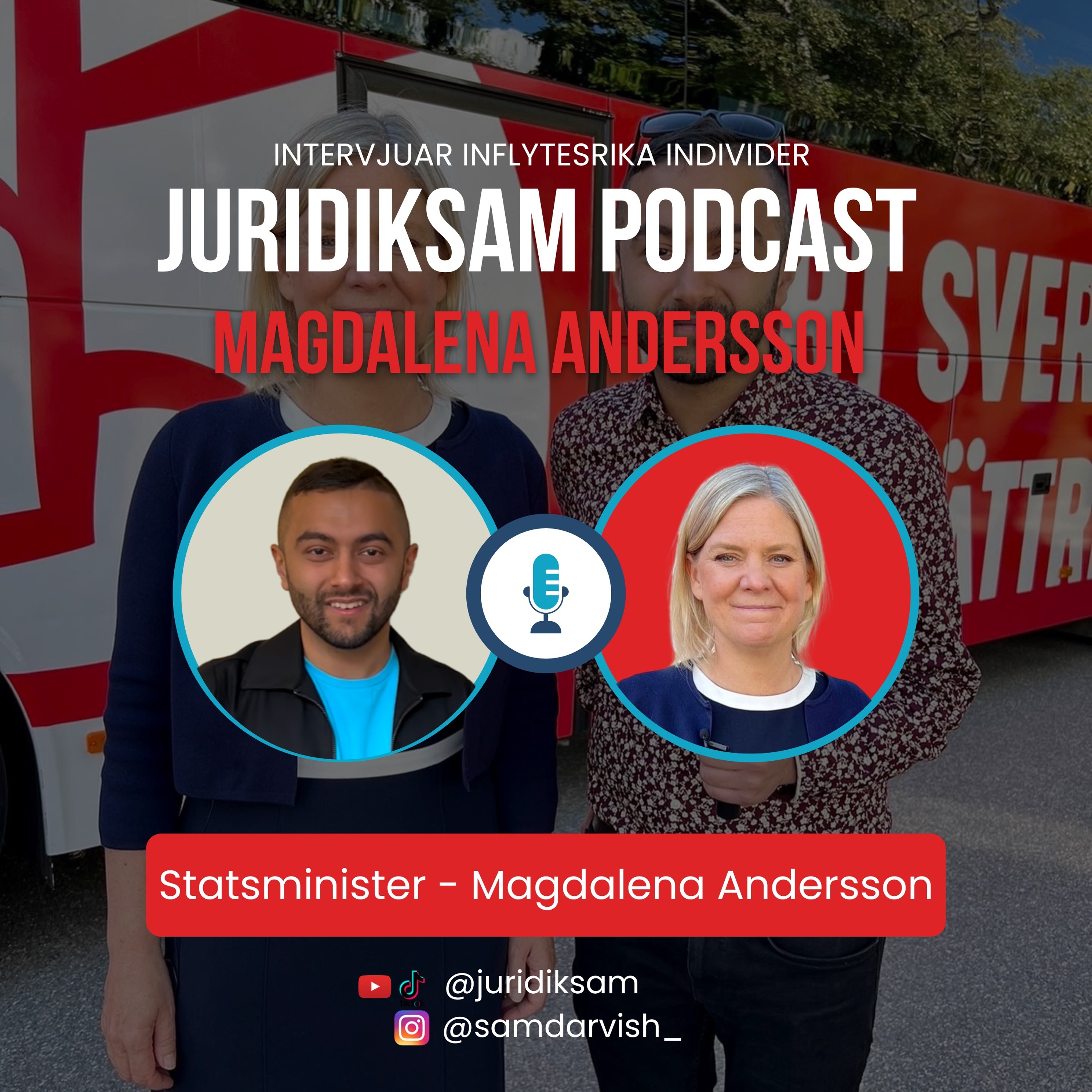 Avsnitt 1 - Statsminister Magdalena Andersson episode artwork
