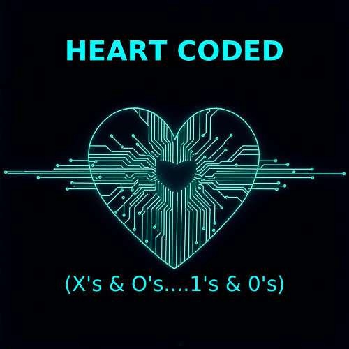 Heart Coded (X's & O's...1's & 0's)