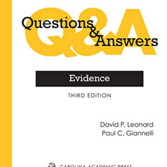 [Download] EPUB 📕 Questions & Answers: Evidence by  David P. Leonard EPUB KINDLE PDF