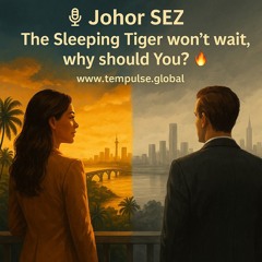 🎙️ Johor SEZ:  The Sleeping Tiger won’t wait, why should You? 🔥