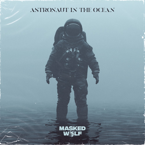 Masked Wolf Astronaut In The Ocean Artwork