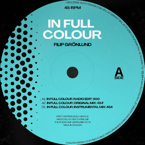 Filip Grönlund - In Full Colour (Original Mix)
