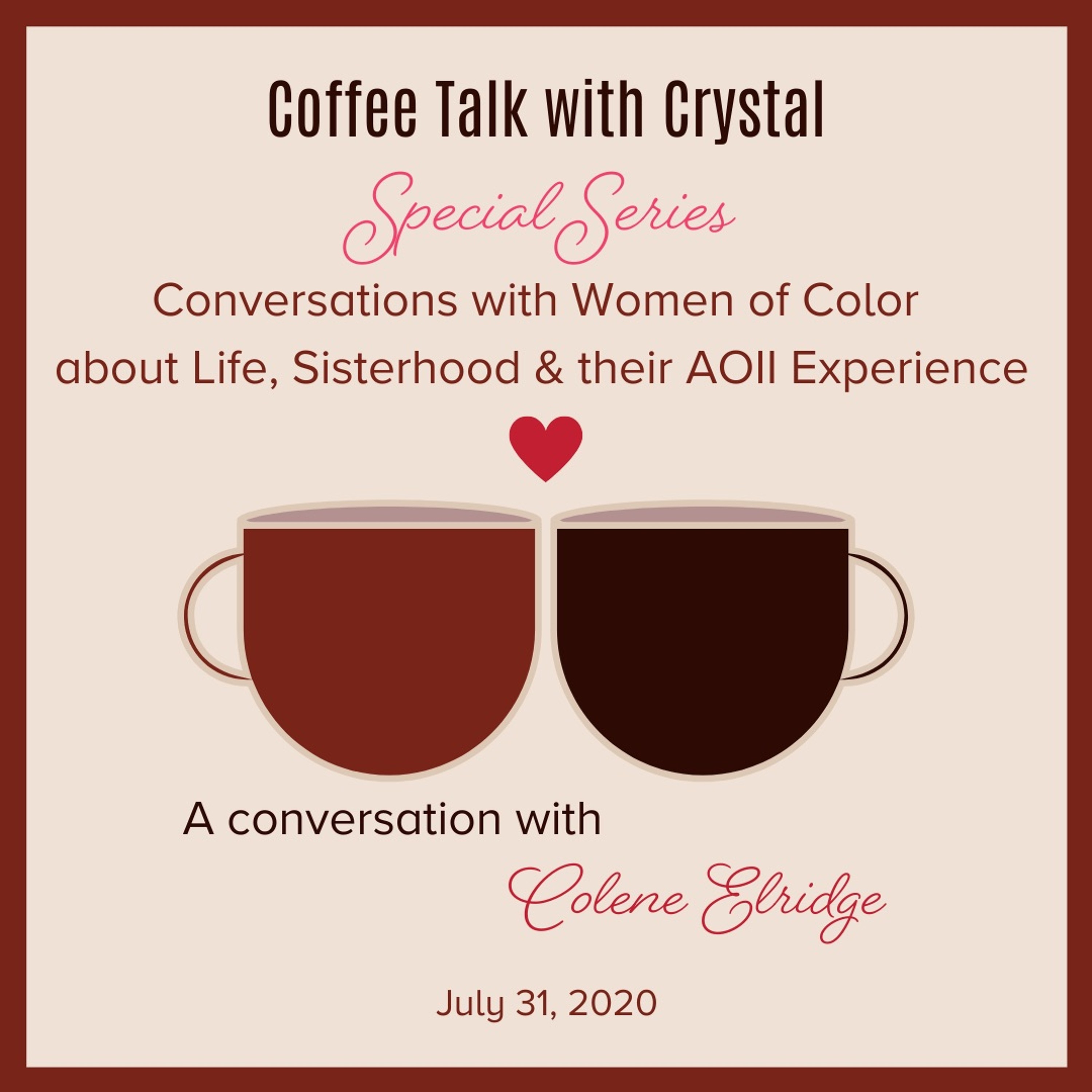 SES2E4: Coffee Talk with Colene Elridge (From the IP Archives) episode artwork