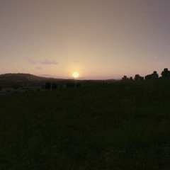 Nightfall in Zelenogorsk