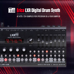 Erica Synths LXR-02 – 42 Electro, Techno & D&B Drum Kits (for Apisonis Speedrum)