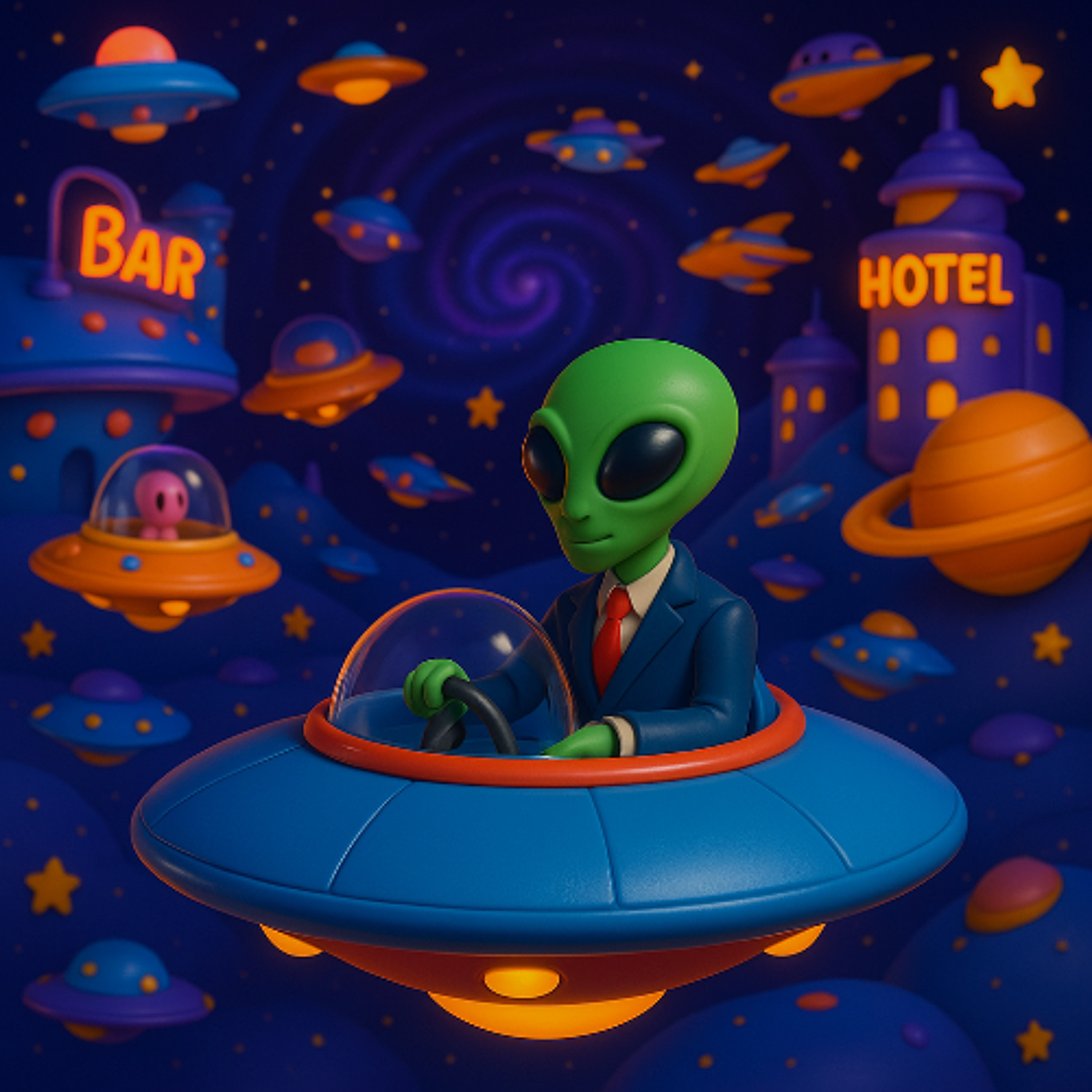 Goin to Galaxy Town episode artwork