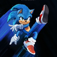 Movie Sonic sings Gotta Go Fast