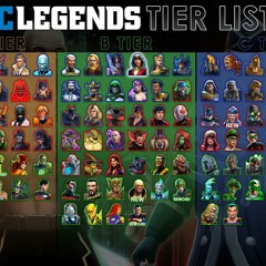 End Game PvP Tier List - April 2020 - DC Legends Mobile