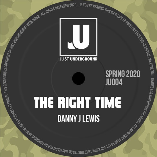 Danny J Lewis - The Right Time  (Radio Edit)