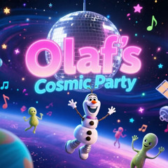 Olaf’s Cosmic Party 🎉 | Fun Space Adventure Song for Kids | Disney-Style Musical Comedy
