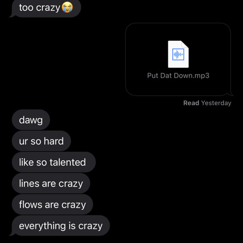 PUT DAT DOWN [prod. keatmn]