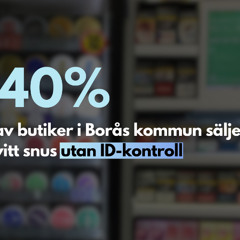köpa snus på uppdrag av borås kommun