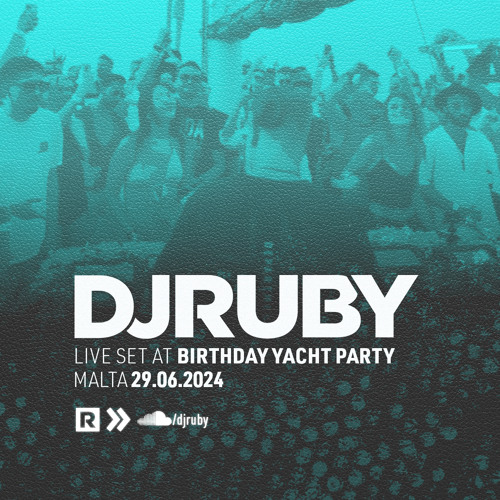 DJ Ruby Live at Birthday Yacht Party, Malta 29.06.24