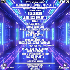 FRECKZ COLLECTIVE 1ST BDAY BASH - GRAVIT8 COMP ENTRY