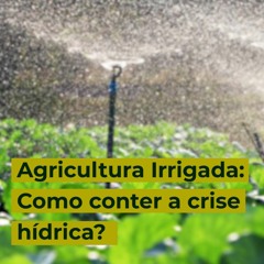 Agricultura Irrigada: Como conter a crise hídrica?