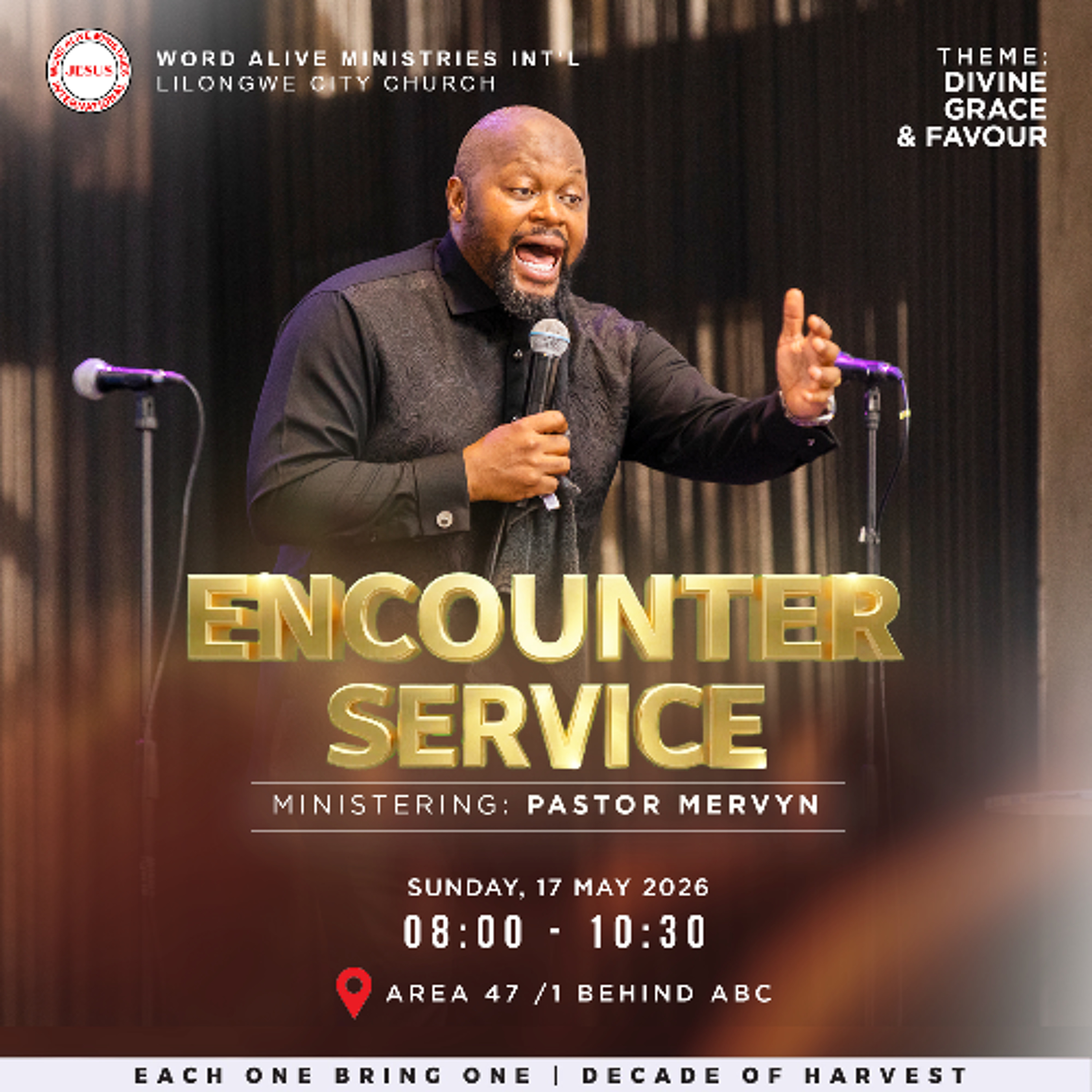Divine Grace & Favour For This Generation | Rev. Mervyn Donga | 17 May 2026 episode artwork