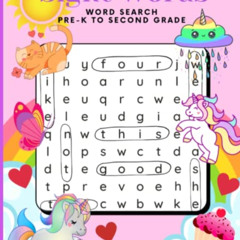 free KINDLE 💓 Sight Words Word Search Pre-K to Second Grade: High Frequency Word Puz