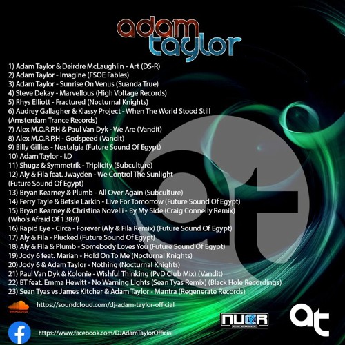 Adam Taylor - Trance Mix December 2021