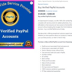 Low cost Buy Verified PayPal Accounts