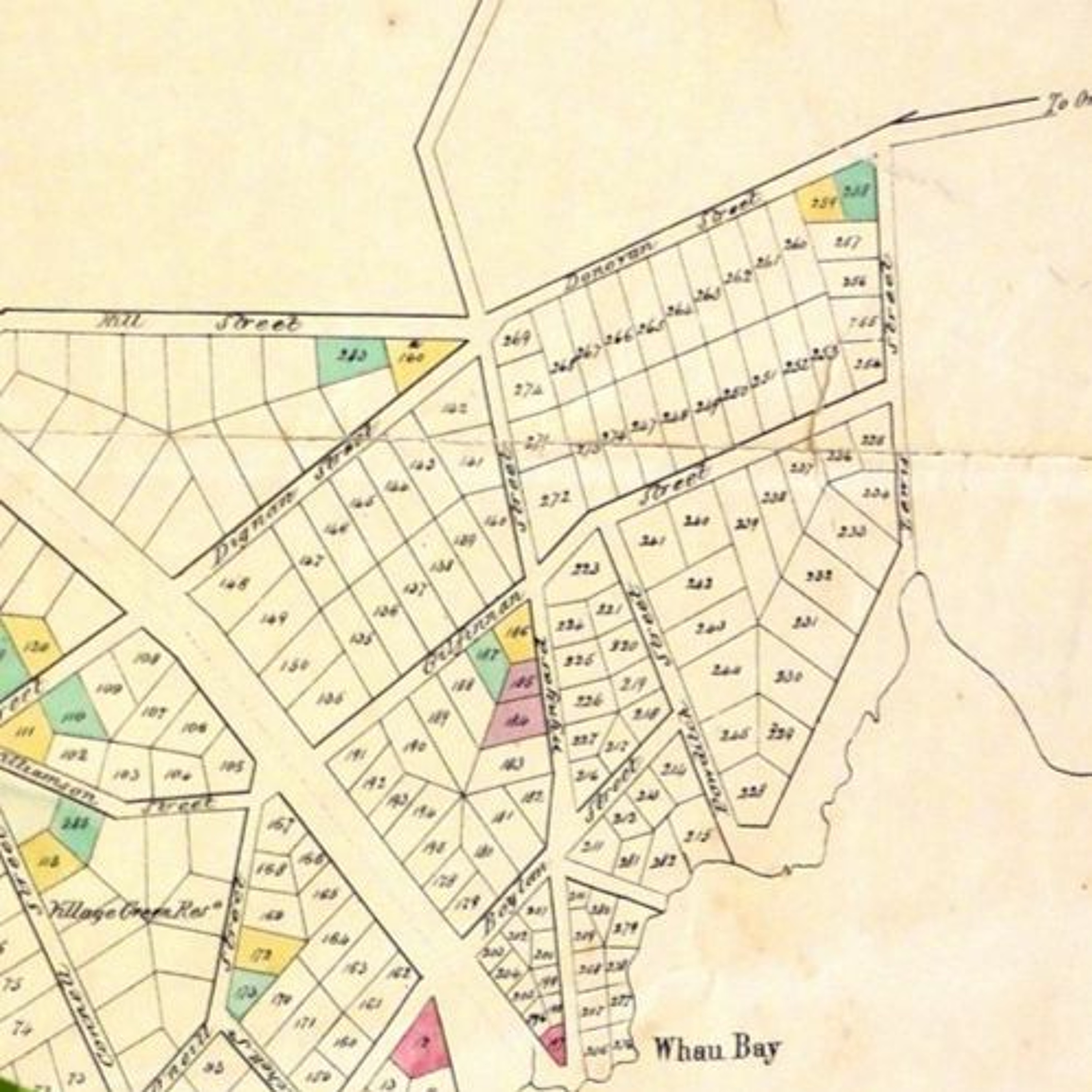 Street names of Blockhouse Bay episode artwork