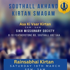 AKJ Southall Rainsabai March 2023