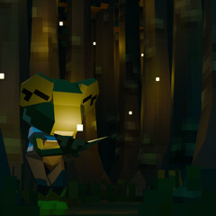 Frog in the Woods