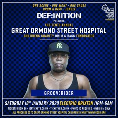 Grooverider & MC Foxy : Def:inition Great Ormond Street DNB Fundraiser 2020