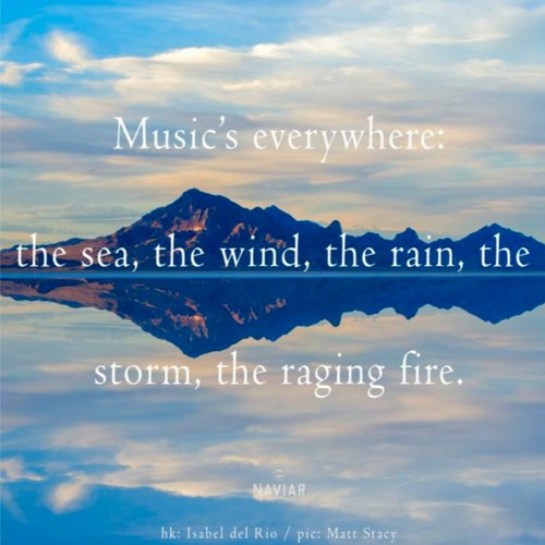 Music's everywhere [naviarhaiku470]