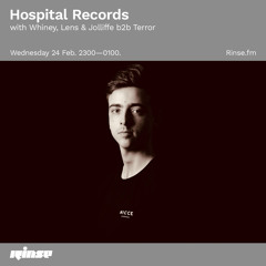 Hospital Records with Whiney, Lens & Jolliffe b2b Terror - 24 February 2021