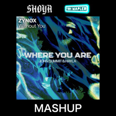 John Summit & Hayla vs. Zynøx - Where You Are vs. Without You (SHOYA & Yoh Mapler Mashup)