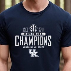 Kentucky Wildcats 2024 Sec East Baseball Regular Season Champions Locker Room T Shirt