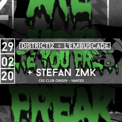 Stefan ZMK @ Are You Freak - District12 Nantes 2020 [dark | industrial | acid | tekno | hardcore ]