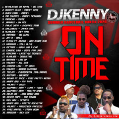 DJ KENNY ON TIME SUMMER DANCEHALL MIXFIX 2025