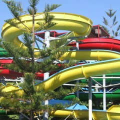 Wasserrutsche