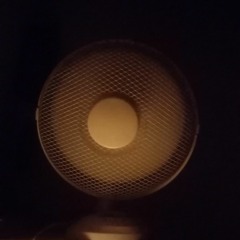 Humming at night for self soothing, fan in the background.