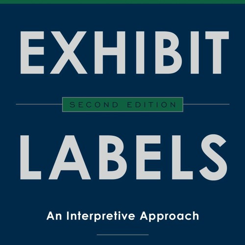 EXHIBIT LABELS AN INTERPRETIVE APPROACH PDF intelligence overview