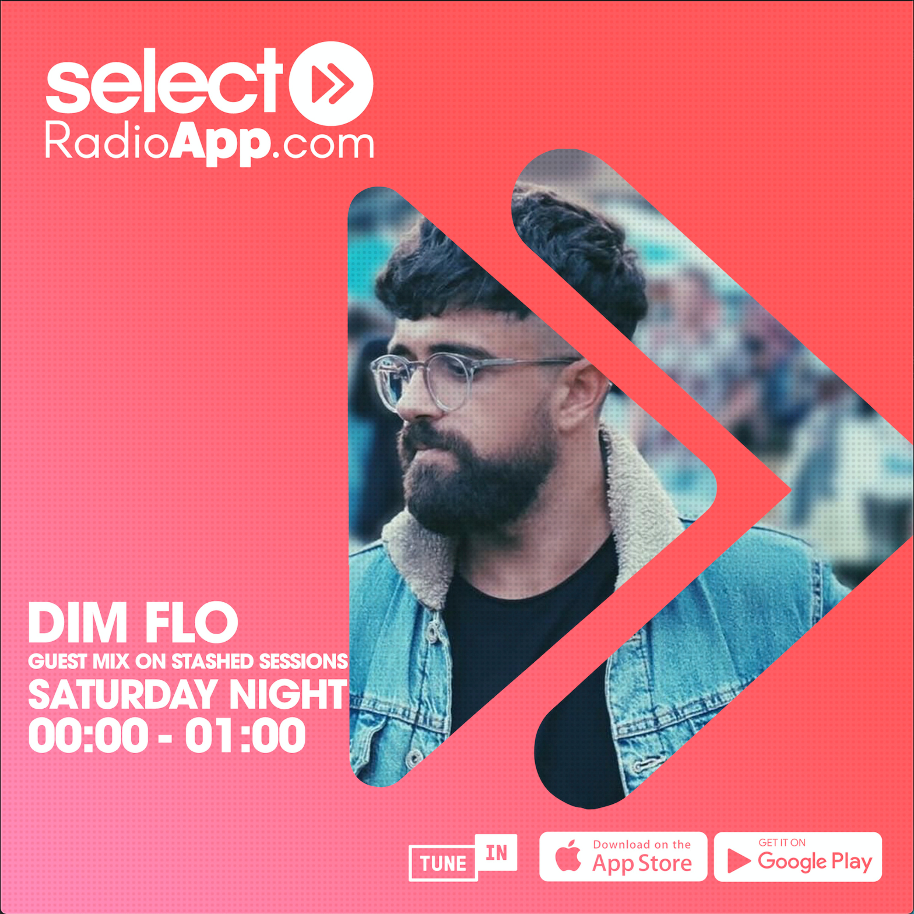 Stashed Sessions on Select Radio JOBA 06/02/2021 DIM FLO Guest Mix episode artwork