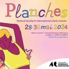 [Café Campus] Festival Planches avec Jeanne Piau