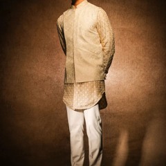 Nehru Jacket with Yellow Kurta