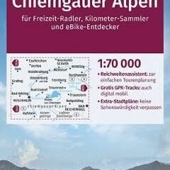 KOMPASS Fahrradkarte Chiemsee. Chiemgauer Alpen 1:70.000. FK 3335: reiß- und wetterfest mit Extra