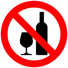 no liquor