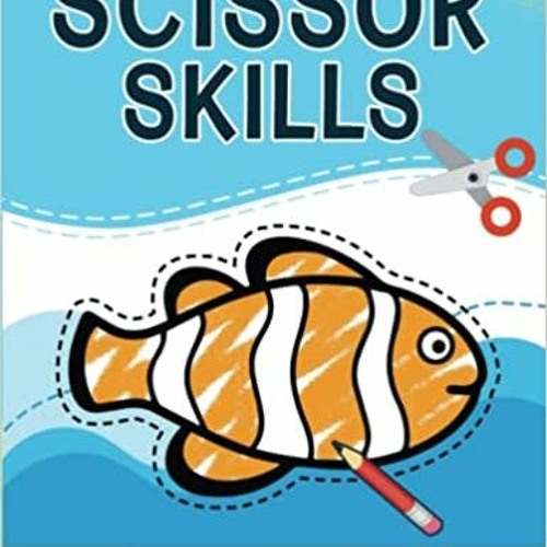 Scissor skills beginner, a preschool activity book for kids ages 3
