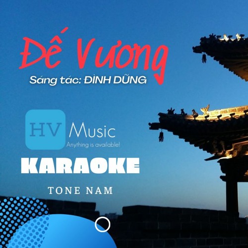 ĐẾ VƯƠNG - BEAT - Dm (Tone Nam)