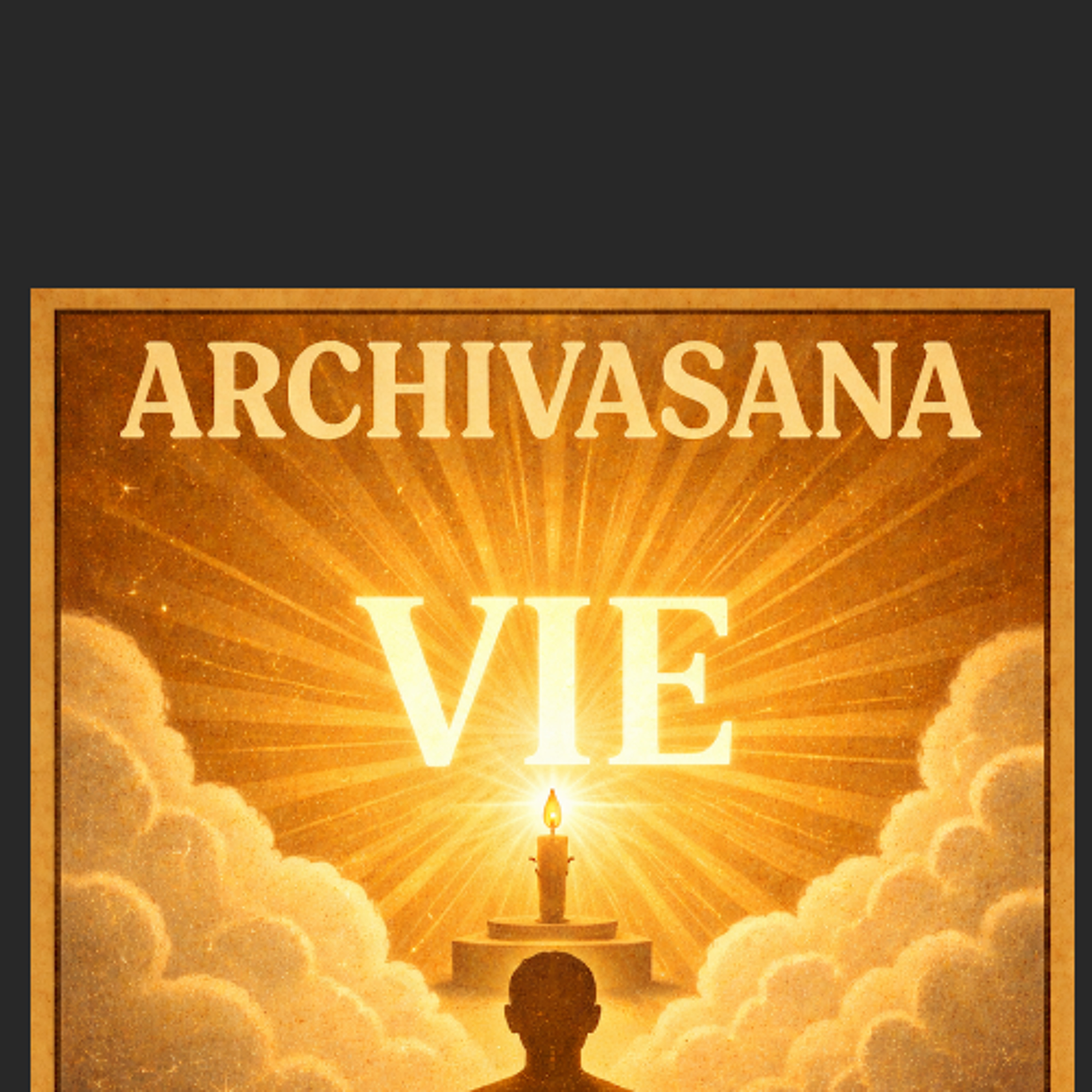 ARCHIVASANA - MÉDITER N'EST PAS JOUER - Tratak sur le mot VIE (dimanche 26 janvier 2026) episode artwork