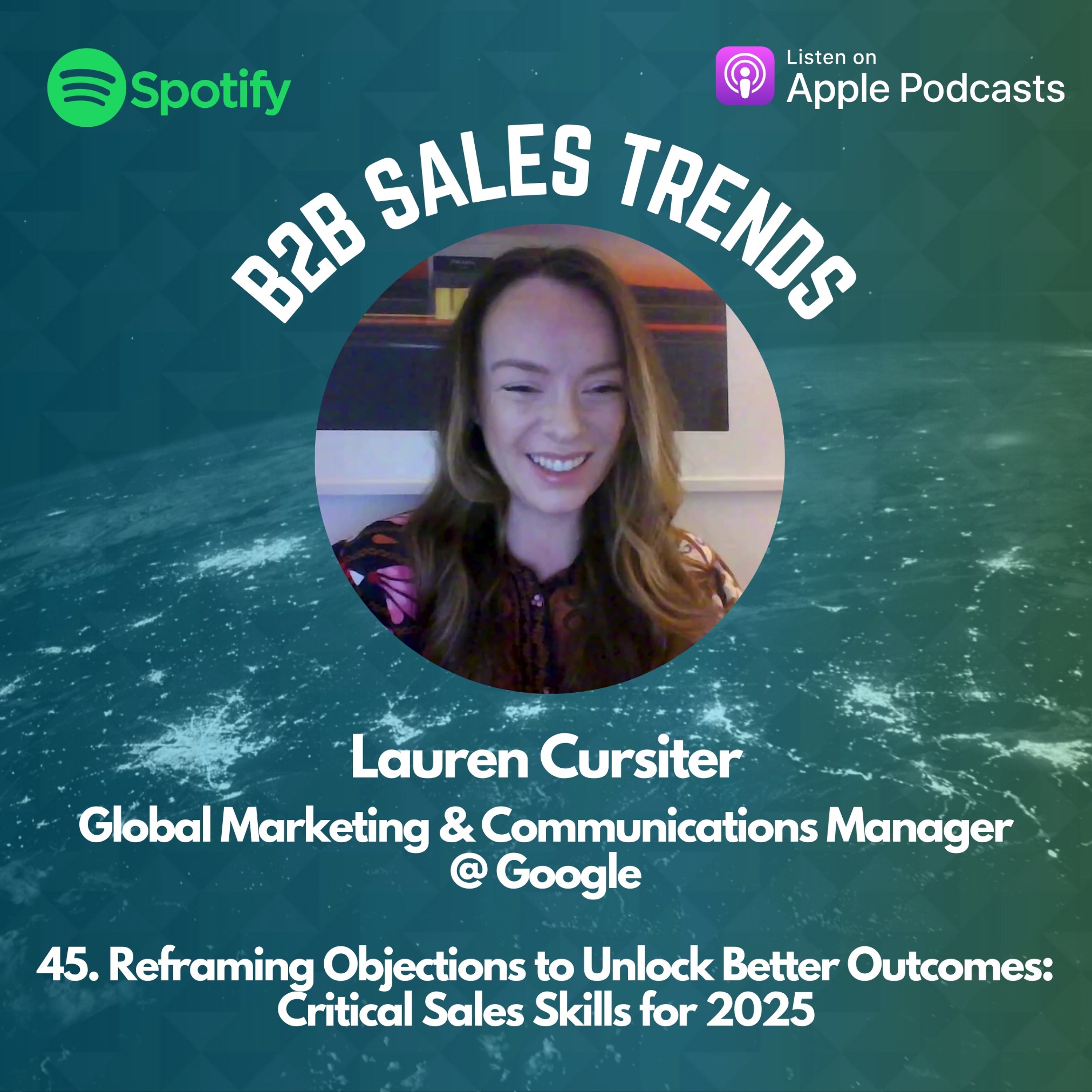 45. Reframing Objections to Unlock Better Outcomes: Critical Sales Skills for 2025 episode artwork